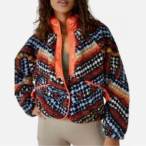 Free People FP Movement Rocky Ridge Fleece Jacket